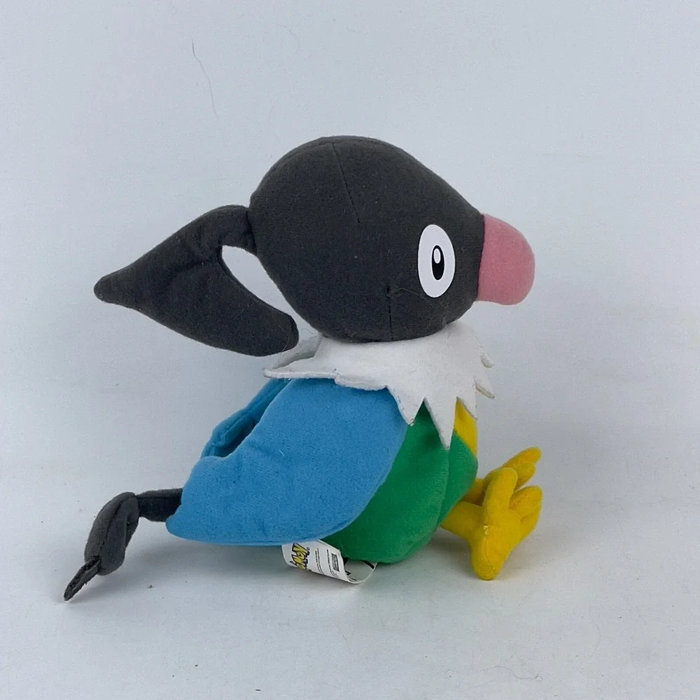 Jakks Pacific 2007 Pokemon Chatot‎ Colorful Bird Parrot Plush 6